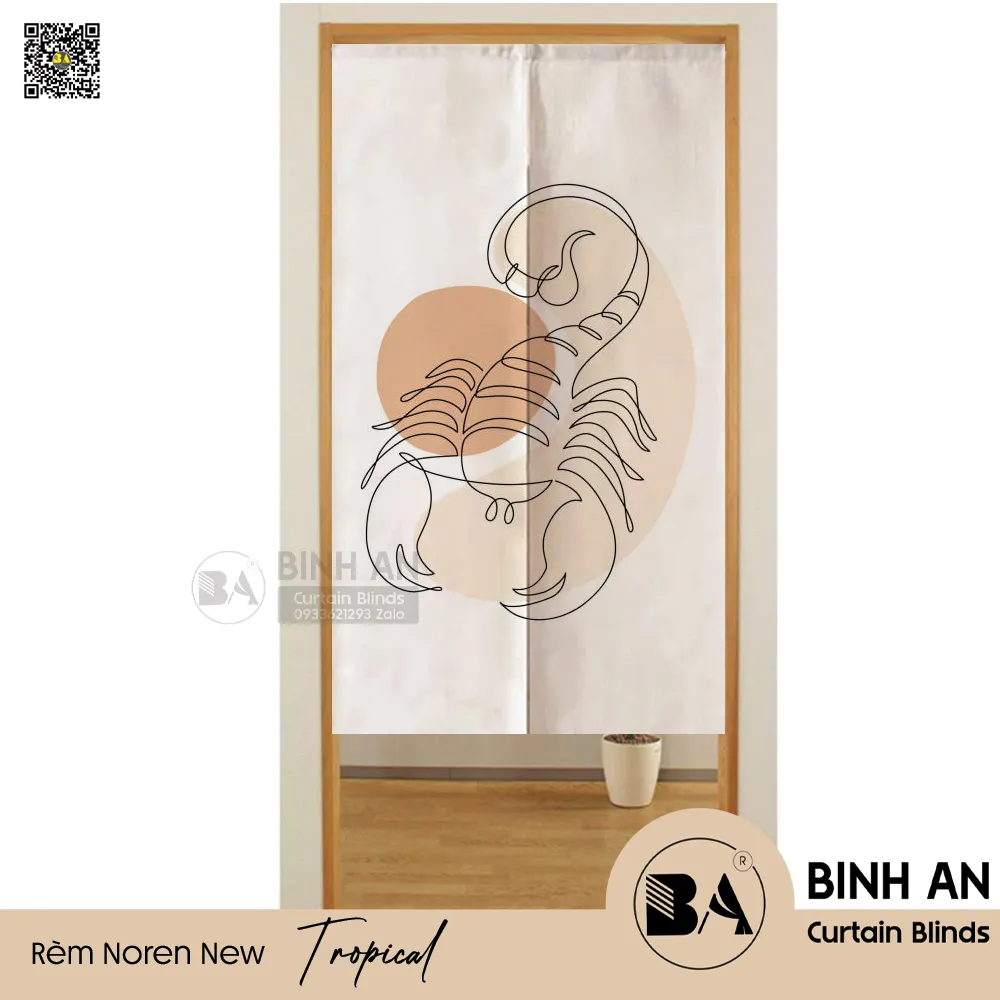 Rèm Noren Cung Hoàng Đạo